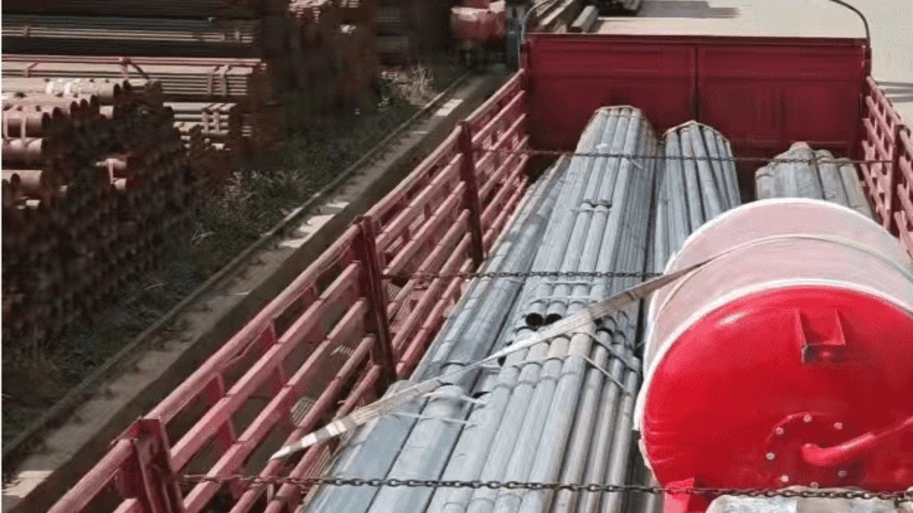鋼材運輸圖片